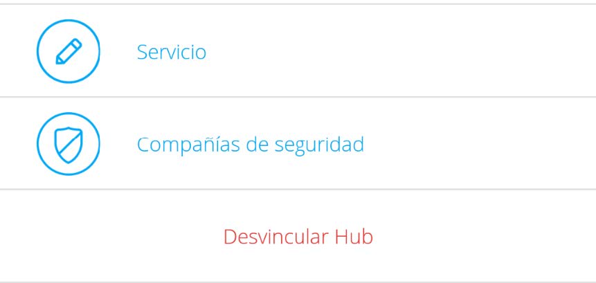 Configuración Hub Ajax continuación